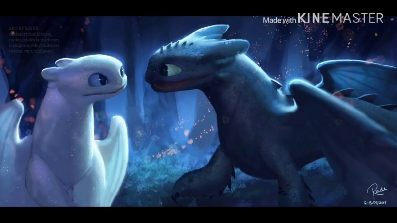 ToothlessxLight Fury's HTTYD Tribute-A Thousand Years