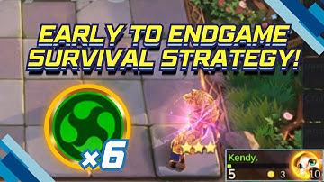 EARLY TO ENDGAME SURVIVAL STRATEGY! | BUSS SKILL 3 | ELEMENTALIST SYNERGY MAGIC CHESS