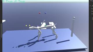 Unity Articulation Body dog simulation Test 02