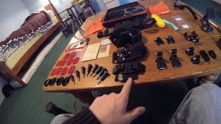 Kitway 65 accesory kit and Tempered Glass for GoPro Hero 4 Session