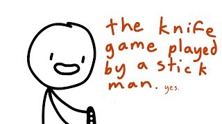 The knife game played by a stickman screenshot 5