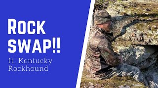 Rock Swap!! ft. Kentucky Rockhound #TheFinders