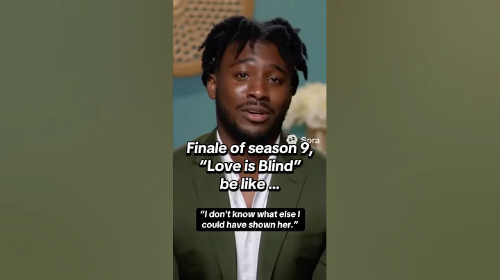 Love is blind, but heartbreak got 20/20 vision this season. #loveisblind #netflix #seasonfinale