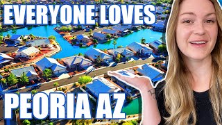 Why EVERYONE Is Moving to Peoria Arizona! | Living in Peoria Arizona Tour | Phoenix Arizona Suburb