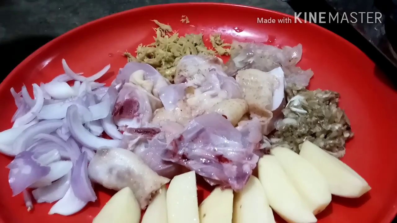 How to cook chicken leg without spices - YouTube