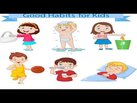 good habits ppt presentation for kindergarten