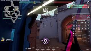 Valorant clutch time (No Sound)
