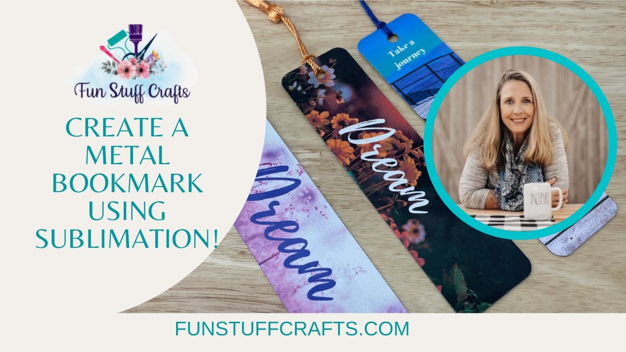Sublimation | Let's Make Bookmarks - YouTube