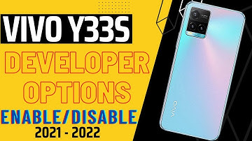 How to use & enable Vivo Y33s Developer option setting | How to on developer mode |  Increase Gaming