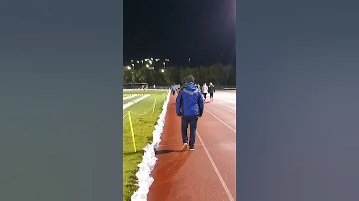 Walking the night shift in Relay For Life Sligo in aid of Irish Cancer Society #charity #walking