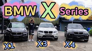 เปรียบเทียบ ตระกูล X l BMW X1, X3, X4 ชอบเล็ก ชอบใหญ่ เลือกตามใจชอบ