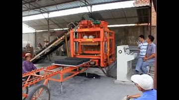 QTJ4-26C low price concrete brickk machine,manual block making machine