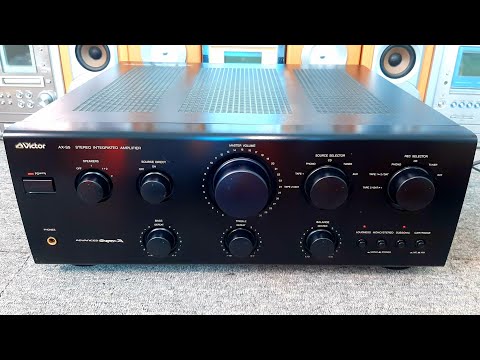 Video Amply Nhật Victor khủng 8 sò size 44 oánh 4 bass 30... - youtube