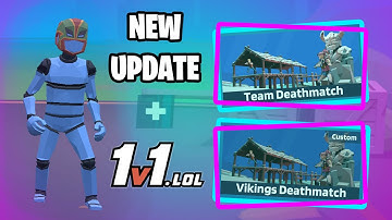 *NEW* 1v1.lol Update || New modes Team Deathmatch & Vikings Deathmatch