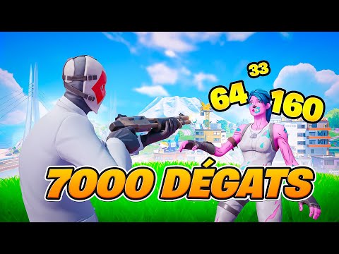 I HAD MY BEST RANKED ZERO BUILD GAME EVER! (7000 DAMAGE)🎯