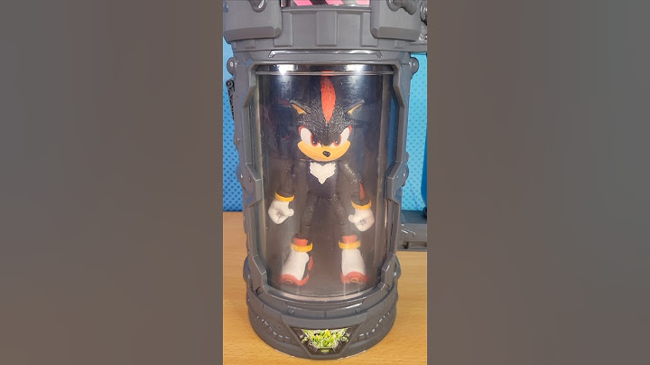 Sonic the Hedgehog Movie 3:  Project Shadow Lab Playset