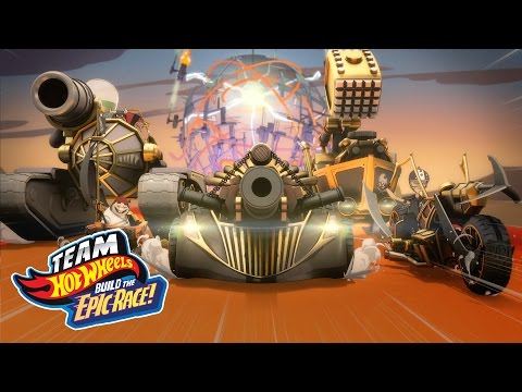 hot wheels build the epic race