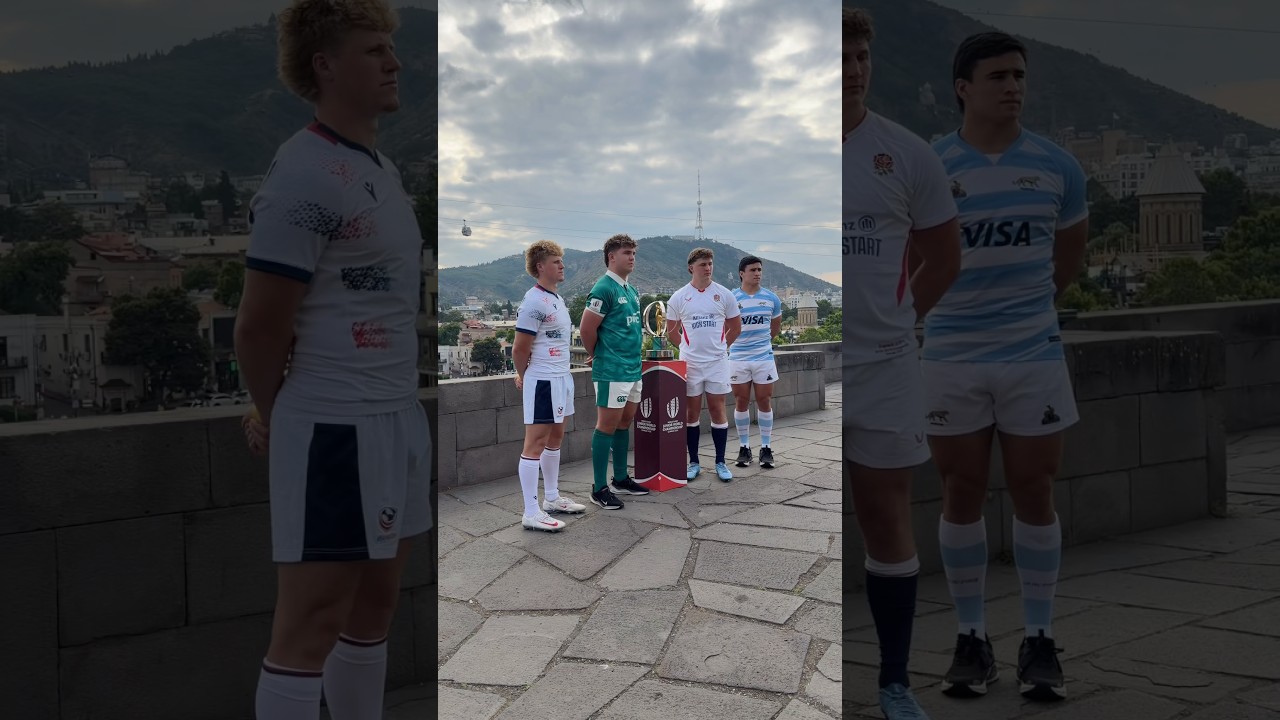 The captains assemble in Georgia ahead of the World Rugby Junior World Championship 2026 🏆
