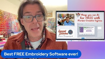 Floriani Creative Express is the Best Free Embroidery Software Ever!
