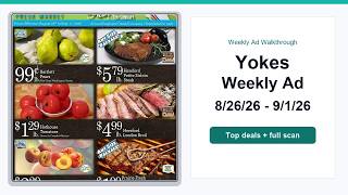 Information Yokes Weekly Ad (8/26/26 - 9/1/26) Top Deals Update