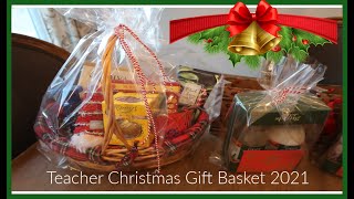 Teacher DIY Gift Basket | Holiday 2021