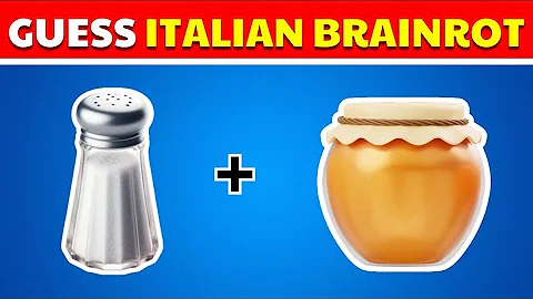 Guess the ITALIAN BRAINROT Memes by Emojis | Brainrot Quiz | U Din Din Dun, Garamararamararaman
