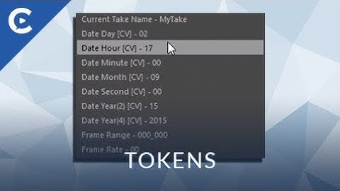 CV-Tokens in Cinema 4D