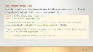 Mastering rxjs: How to Create a Repeatable Race Between Observables