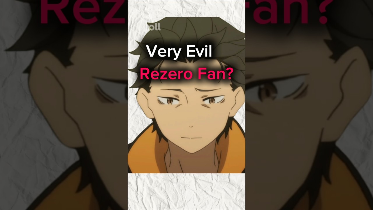 Evil Af Rezero Fan