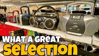 Awesome Vintage Boombox find all in One Thrift store