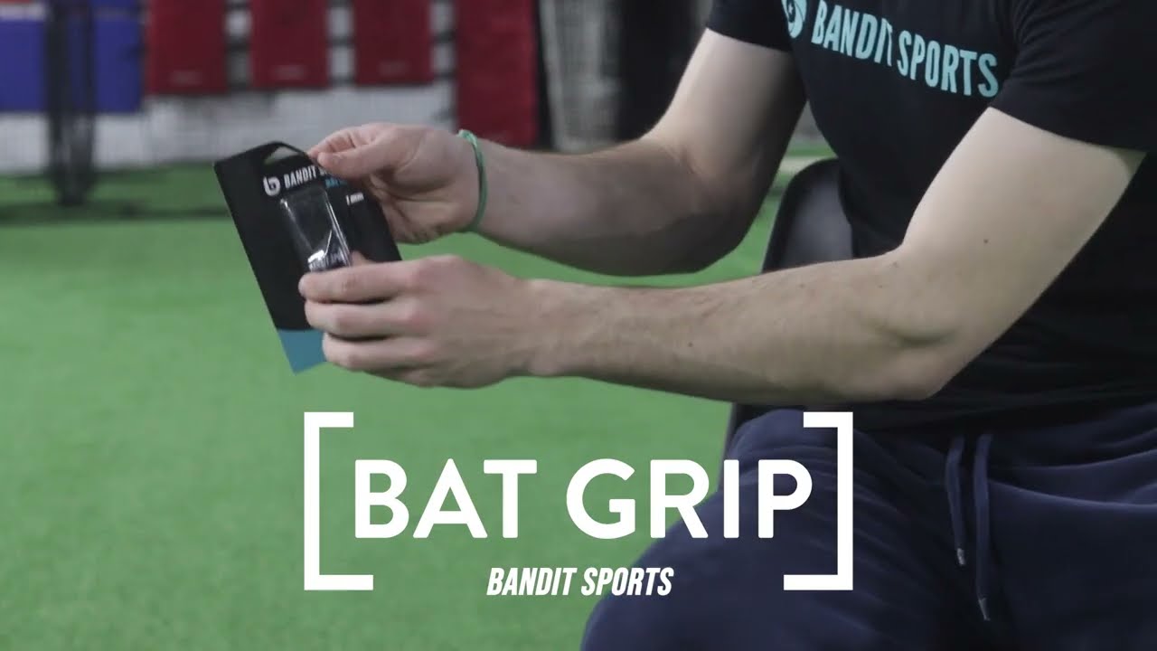 How to Apply a BAT GRIP // Bandit Sports Bat Grip YouTube
