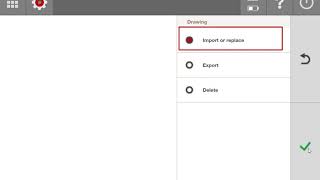 How to import a DWG (Drawing File) into your PLC 400 Tablet screenshot 5