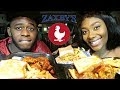 ZAXBYS MUKBANG | WINGS | HOT HONEY MUSTARD | SWEET & SPICY | HILARIOUS ENDING!