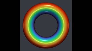 ICN5D animation 6: two balls to torus (Python)
