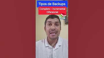 Tipos de Backup Concurso | backup completo incremental e diferencial | Informática para Concursos