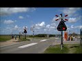 Spoorwegovergang ouddorp  dutch railroad crossing