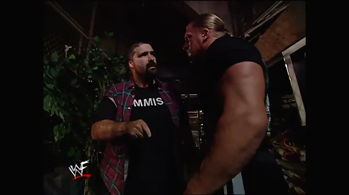 Triple H and Stephanie McMahon confront commisioner Mick Foley, Part 1, WWE Smackdown June 29, 2000