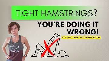 How to Stretch Tight Hamstrings Safely (Most People Do It Wrong!) | Injury-Free Method Explained