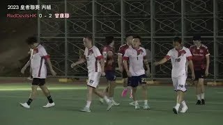 ▲皇丙 E2324 RedDevilsHK(紅黑) VS 曾康聯(白)