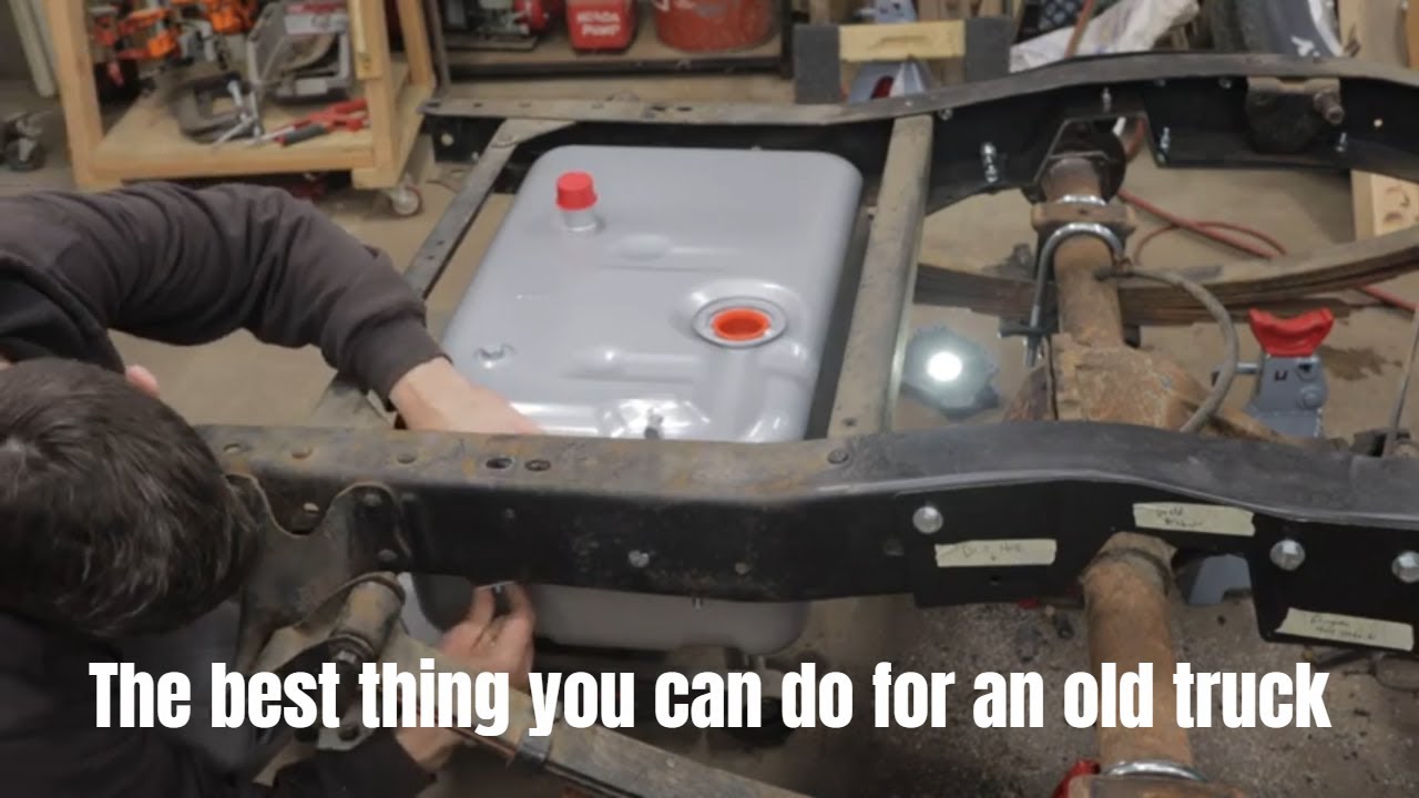 C10 Gas Tank Relocation C10 Build Series (EP. 7) youbreakityoufixit 