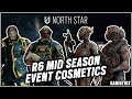 *NEW* Operation North Star Mid Season Event Cosmetics Showcase In-Game - R6 Parasite Event