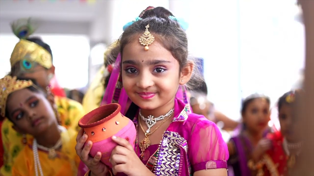 small wonders school Jabalpur Janmashtami Celebration