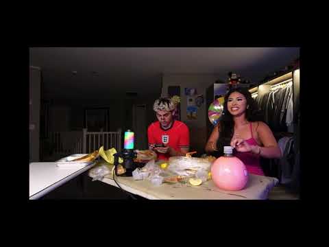 Zavala and Anahi Mukbang ,full video￼￼
