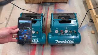 Makita Quiet Air Compressors Comparison MAC210Q & MAC320Q