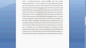 Resource Allocation for Wireless Powered IoT Networks with Short Packet - IEEE PROJECTS 2019-20