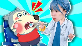 The Dentist Song 🦷😁 Healthy Habits for Kids + MORE Nursery Rhymes by Wolfoo Family Song