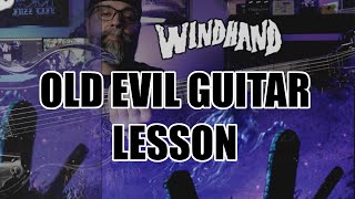 Windhand Old Evil Guitar Lesson With Tab