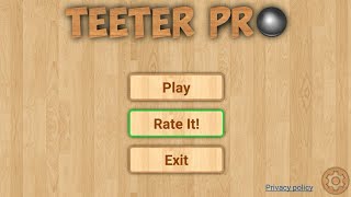 Teeter Pro -  Free Maze Game - Level #1 - Android GamePlay screenshot 4