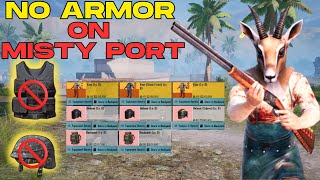 BOT CHALLENGE ON MISTY PORT ❌ 0 TO 6 MIL WORTH OF GEAR! NO ARMOR ON MAP 5 / PUBG METRO ROYALE