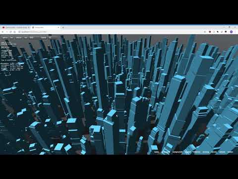 Let's Generate Some Buildings v1 - oimo.js physics